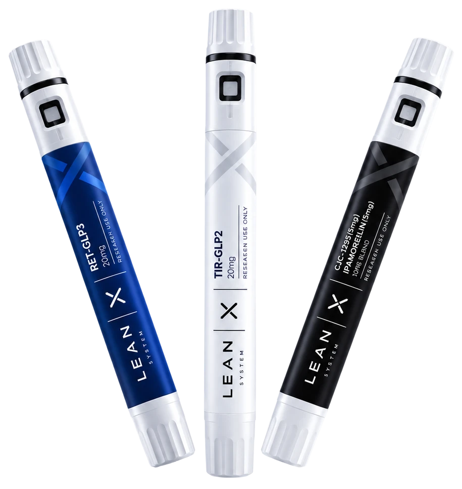 Three Lean X research pens